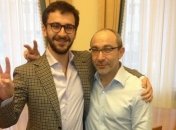 Геннадій Кернес з сином Кирилом