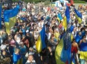 В Мариуполе и Киеве митингуют против демилитаризации Широкино