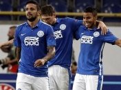 "Днепр" при пустых трибунах сыграл вничью с "Лацио" (Фото)