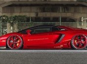 Lamborghini Aventador получил широкий обвес