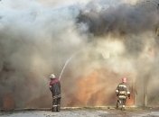 Под Киевом горел учебный центр "Укрпочты"