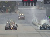 Перес выиграл Гран-при Азербайджана (видео)