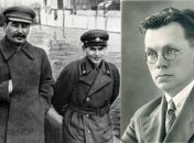 Йосип Сталін, Микола Єжов. Праворуч - Микола Зеров. Колаж "Телеграфу"