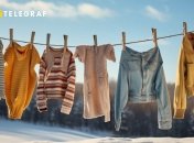 Речі можна сушити на морозі, але варто дотримуватись деяких правил