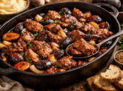 Мясо со сливами