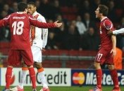 Встреча "Шахтера " с "Нордшелландом" в Ла Манге