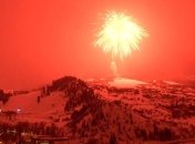 В США на зимнем карнавале запустили самый большой в мире фейерверк (Видео)