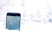 Температури нижче нуля для батареї телефону несприятливі