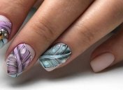 Маникюр 2020: летний дизайн на квадратные ногти (Фото)