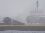 Жесткая посадка ракеты-носителя Falcon 9 на плавучую платформу (Видео)