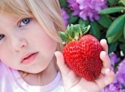 Витамины для малышей: ягодка на тарелочке