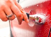 Замерз замок