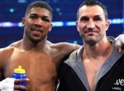 Джошуа получает советы от Владимира Кличко