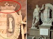 Туристы при попытке сделать селфи разбили старинную статую Геркулеса