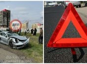 У Києві на перегонах розбили спортивний Porshe за мільйони гривень: ДТП потрапило на відео
