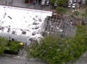 Во Флориде сильный взрыв разрушил торговый центр (Фото и видео)