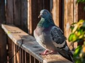 Голуби - частые гости на балконах