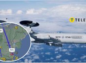 Два самолета НАТО у побережья Черного моря