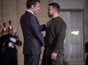 Эммануэль Макрон и Владимир Зеленский
