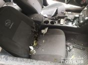 Слідчі впевнені, що вибухівка знаходилася на передньому сидінні в сумці