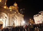 Во время богослужения был разгромлен кафедральный собор в Чили