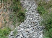 В Австрійських горах стався каменепад