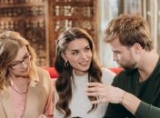 Саша Мудра с Алексом Топольским и его мамой Наталией