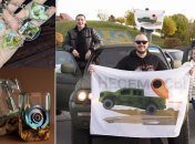 Продаж незвичних сувенірів дає можливість команді "Несемось!" збирати донати на автівки для фронту