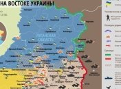 Карта АТО на Востоке Украины (16 сентября)