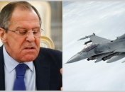 Глава російської дипломатії обурюється, що Україна отримає F-16