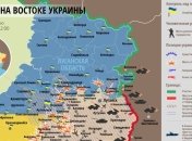 Карта АТО на востоке Украины (23 января)