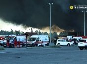 Пожар в Харькове