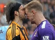 Полузащитник "Халл Сити" наказан за плевок в Джо Харта