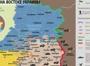 Карта АТО на Востоке Украины (5 декабря)