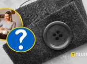 Женщина со стиркой и кусочек ткани