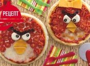 Идея для нескучного обеда: пицца Angry birds, видеорецепт