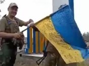 Украинские военные возле Лимана