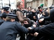 В центре Лондона демонстранты перекрыли несколько улиц