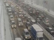 Киев остановился в пробках: какие улицы лучше объехать 