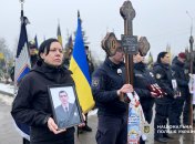 Прощание с убитыми полицейскими