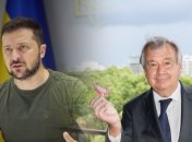 Владимир Зеленский и Антониу Гутерриш