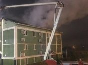 В Киеве сгорело здание Свидетелей Иеговы