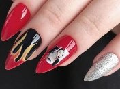 Маникюр 2020: яркие идеи красного нейл-арта (Фото)