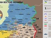 Карта АТО на Востоке Украины (13 ноября)