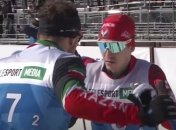 В России лыжники обменялись ударами после финиша (видео)