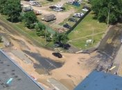 Апокалипсис на Дарнице: в Киеве снова прорвало трубу (видео)