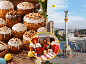 Ассортимент пасхальных пасок в киевских супермаркетах впечатляет