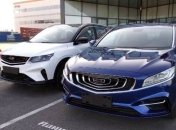 Кроссовер Geely SX11 и седан Geely GE сфотографировали в Минске