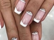 Маникюр 2019: лучшие идеи модного дизайна белого френча