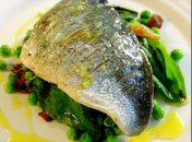 Лещ с горошком